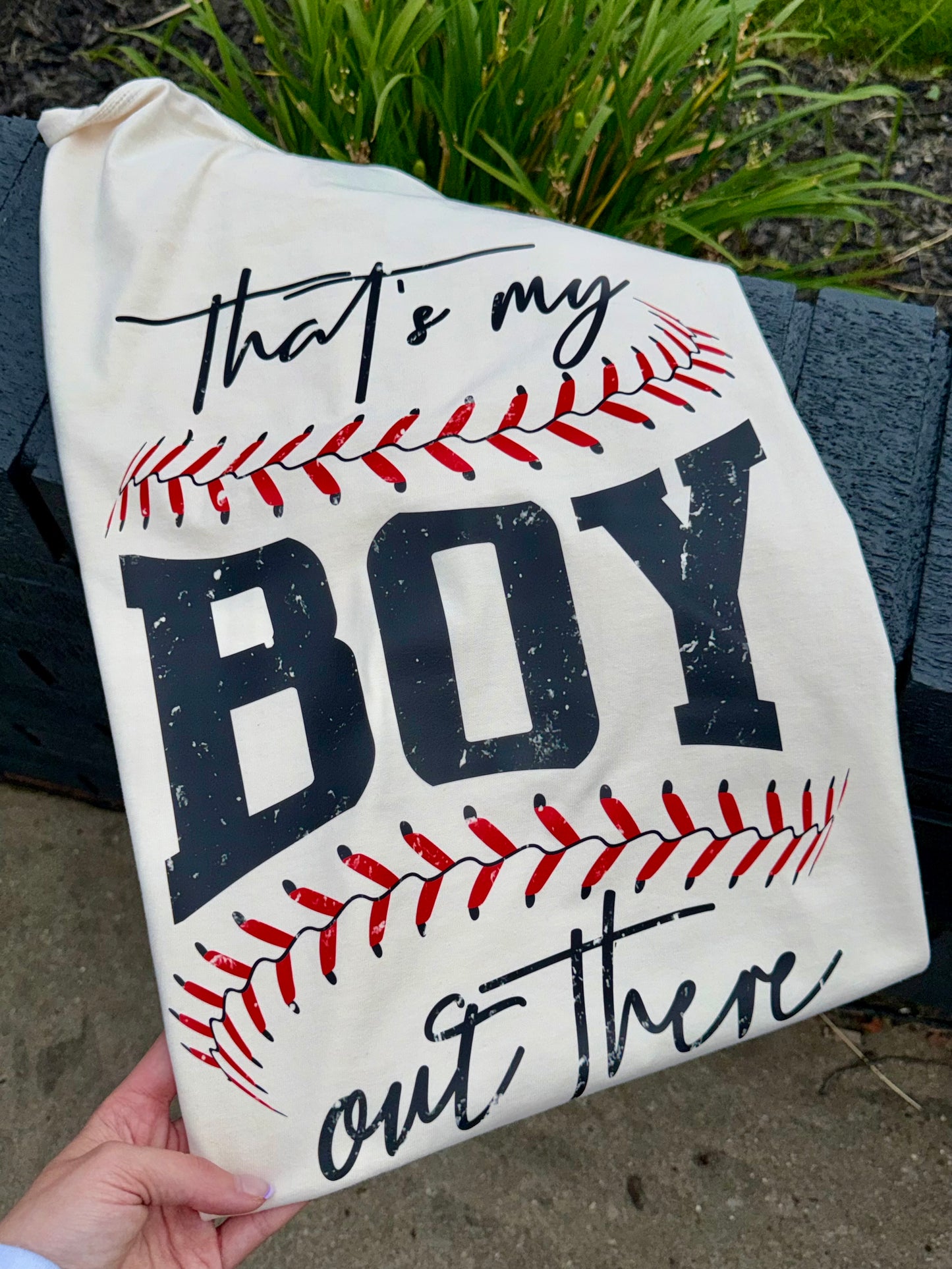 that’s my boy out there