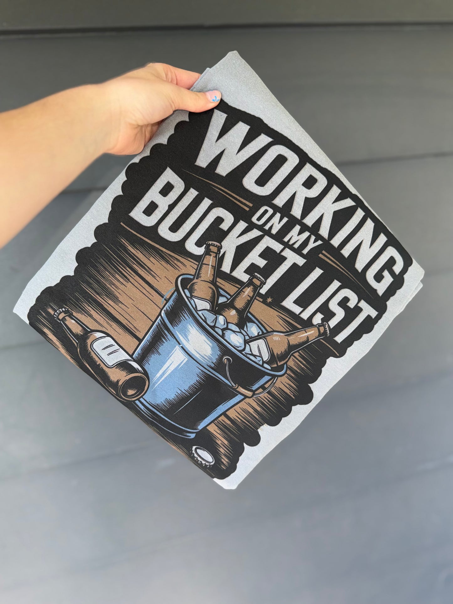 working on my bucket list