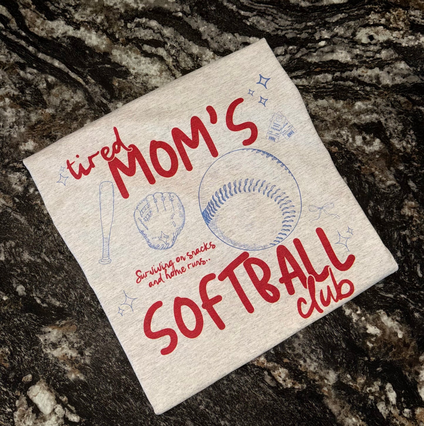 tired moms softball club