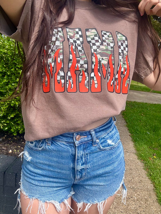 mama camo flame